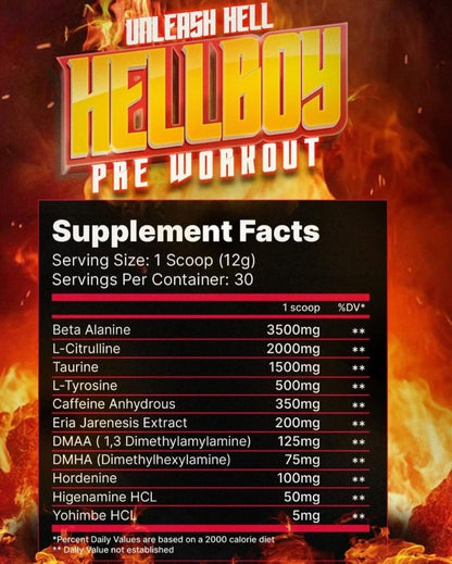 HellBoy Pre workout - 30 servings