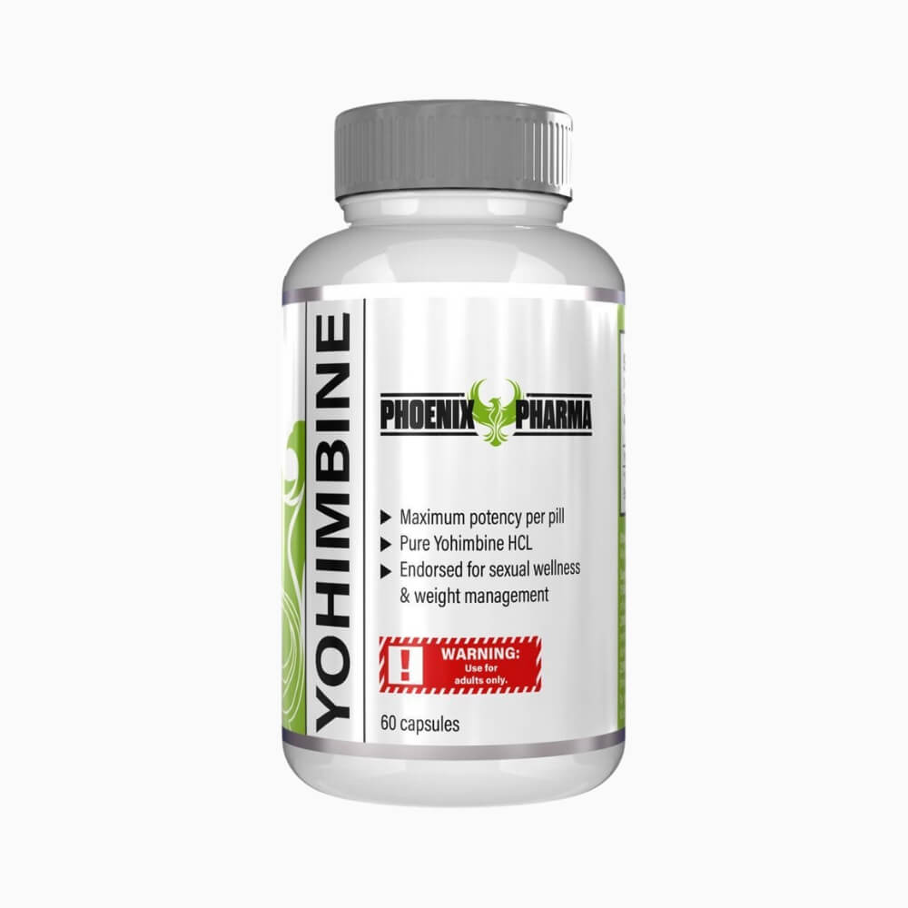 Yohimbine 20mg Phoenix Pharma 60 capsules