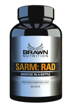 RAD-140 Brawn Nutrition 90 caps Testolone sarm muscvle gain anabolic | Sarms Ireland