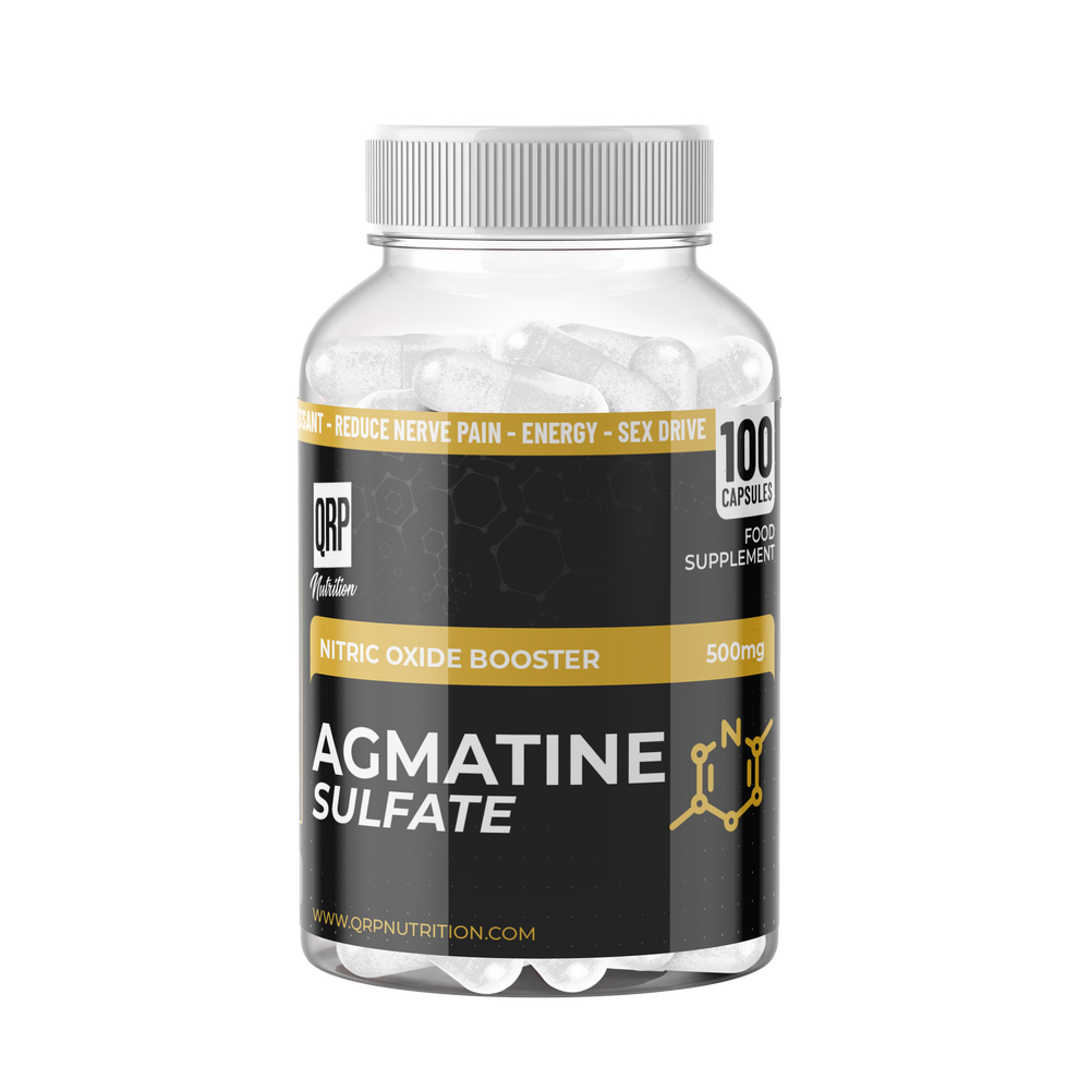 Agmatine Sulfate 500mg 100 capsules QRP Nutrition | Sarms Ireland 