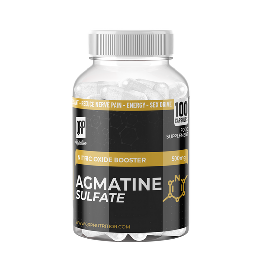 Agmatine Sulfate 500mg 100 capsules QRP Nutrition | Sarms Ireland 