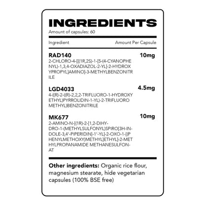 Golden Stack War Torn Labz - 60 capsules